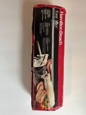 Vintage Hamilton Beach Cream Electric Slicer